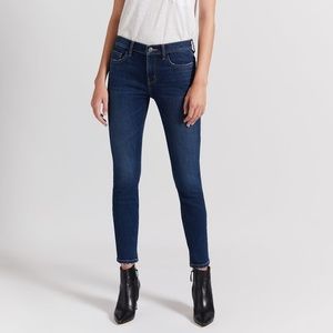 Current/Elliott | Stiletto Dark Wash Skinny Jeans